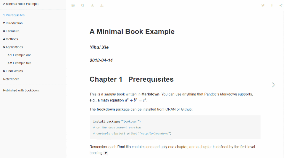 The Revamped bookdown.org Website