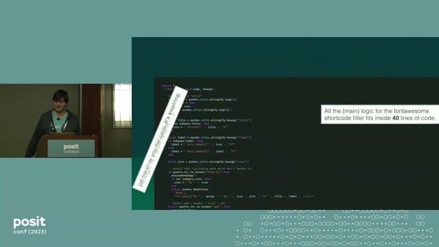 Extending Quarto - posit::conf(2023)
