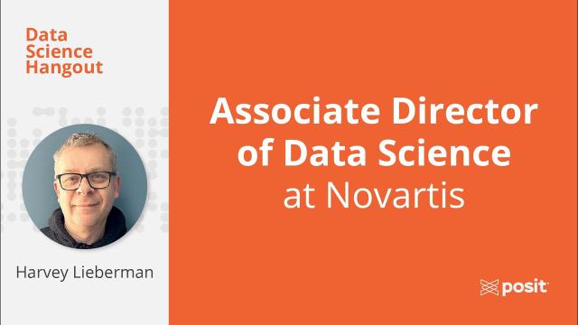 Open Source in Pharma | Harvey Lieberman | Data Science Hangout