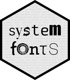 systemfonts